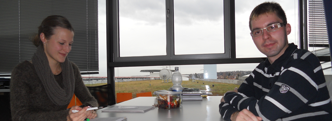 Lisa Messer (Redaktion) und Matthias Nagel im Interview